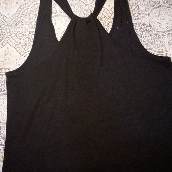 Black Embellished tank top - Picture 5 of 7